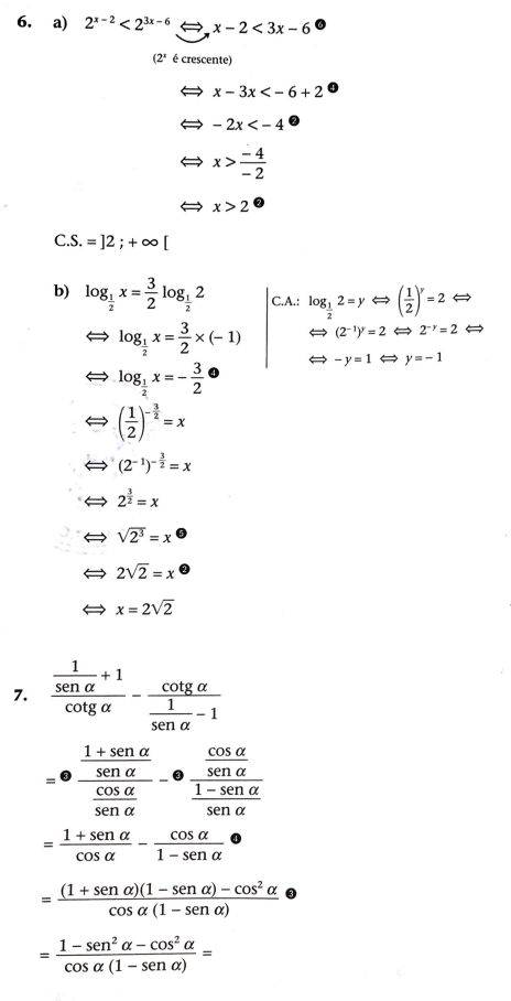 Resolução do Exame de Matemática 10ª classe (2003) - 1ª Época (3)